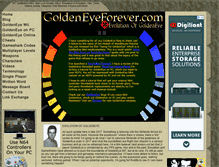 Tablet Screenshot of goldeneyeforever.com